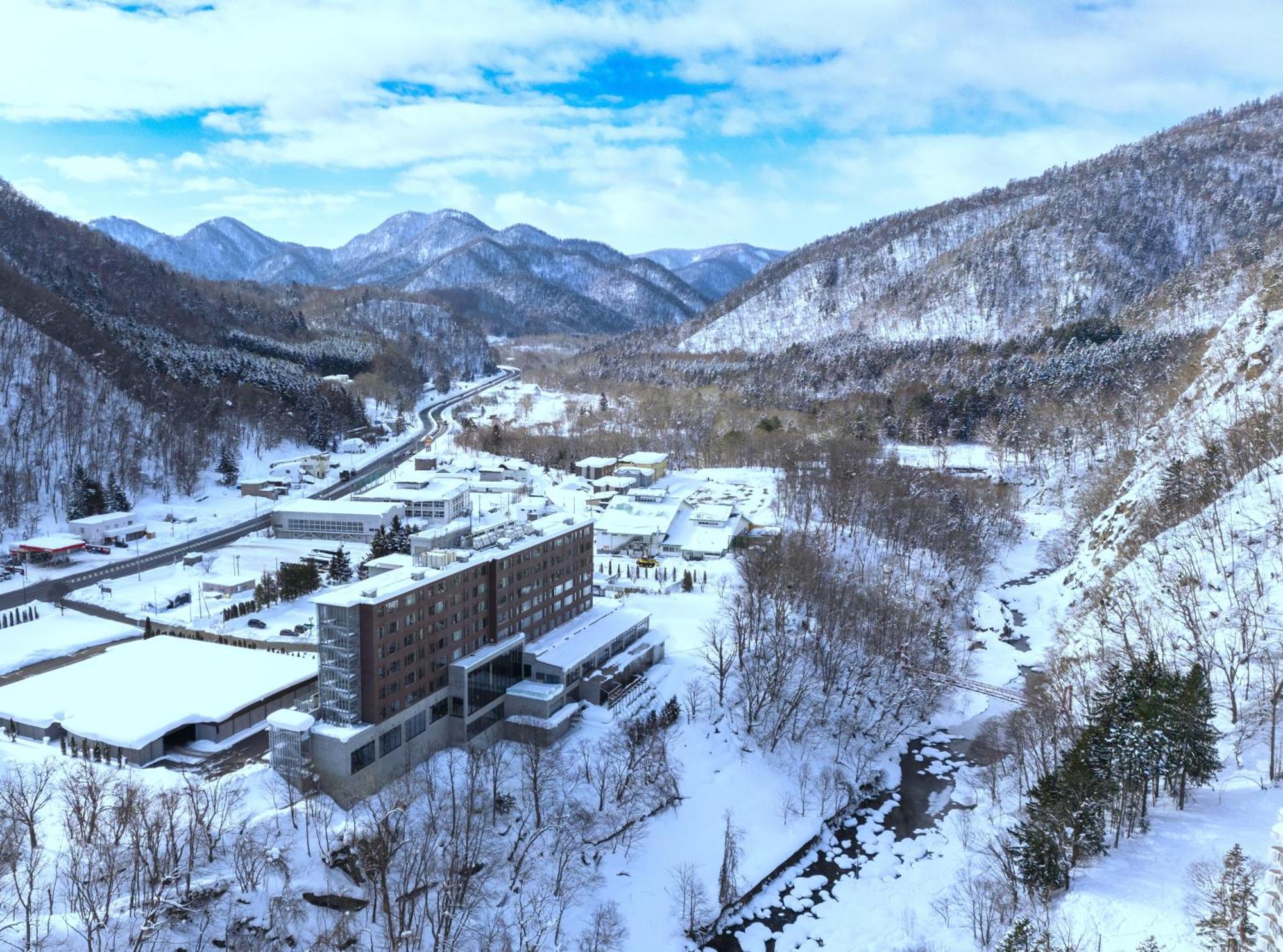 Grand Blissen Hotel Jozankei Sapporo Exteriör bild